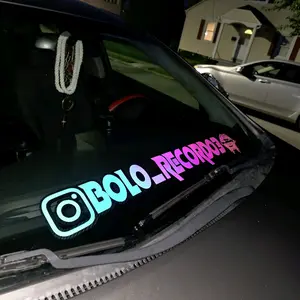 Custom Stiker front window