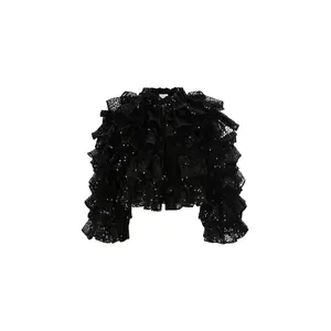 Onyx Petit Chou Boa Jacket