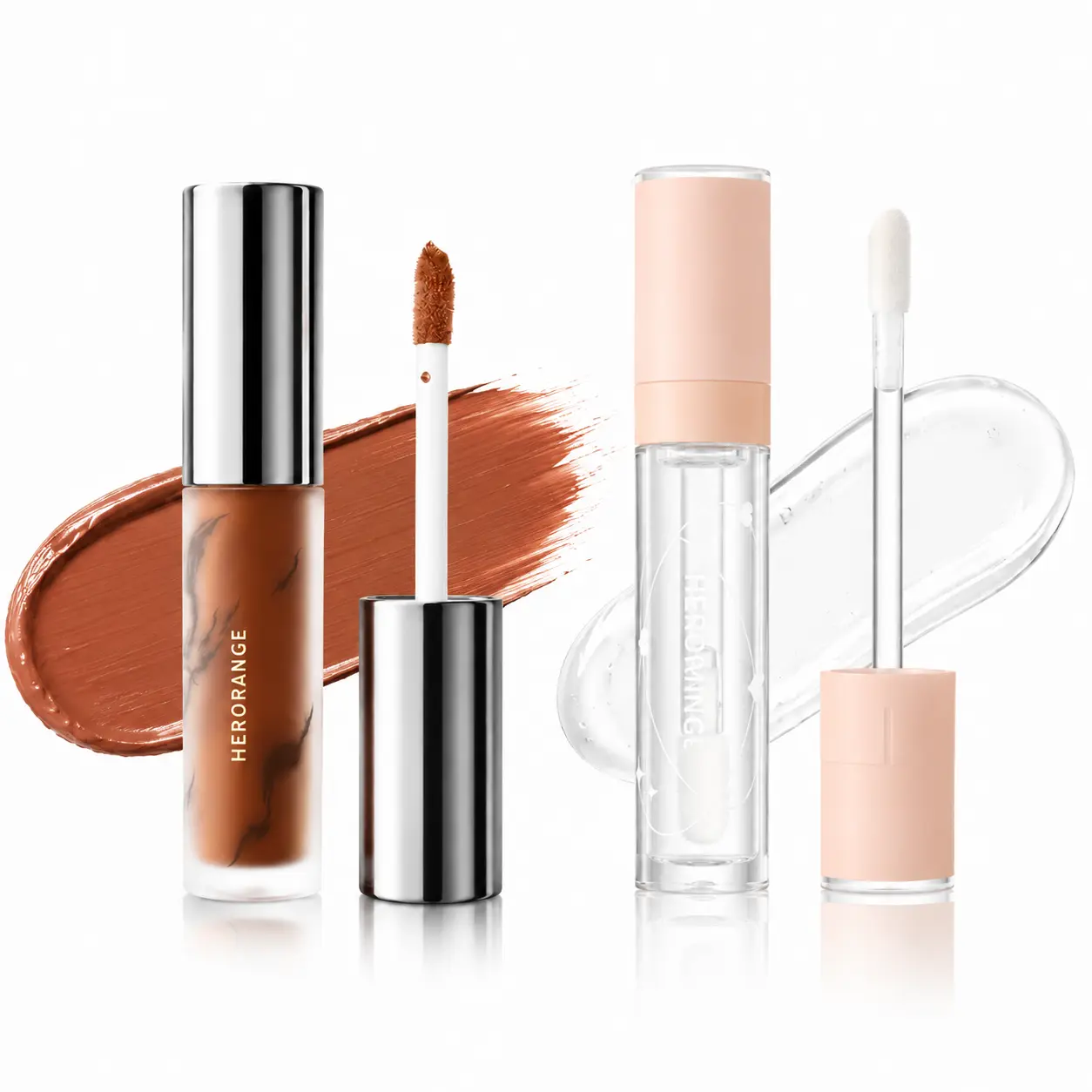 2-in-1 Lip Set: Velvet Matte Lipstick & Nourishing Lip Oil - Transfer-Proof Hydrating Color, Plumping Effect, Flattering Shades for All Skin Tones - Perfect for Fall Festivities & Holiday Gifting 24-hour moisturizing cosmetic !, Moisturizer, Hydrate
