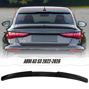 MUTUSAISI Rear Window Spoiler Visor Roof Wing For Audi A3/ S3 2022 2023 2024 2025, Top Wing Lip Exterior Accessories