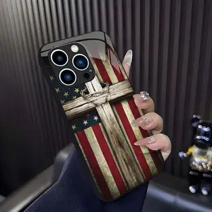 Patriotic American Flag Eagle Phone Case for  iPhone Samsung Galaxy 17Pro Max Air 16 15Plus 14 13 12 11 XR XS S Series, A Series, Note Series | Shockproof USA Design Cover 666