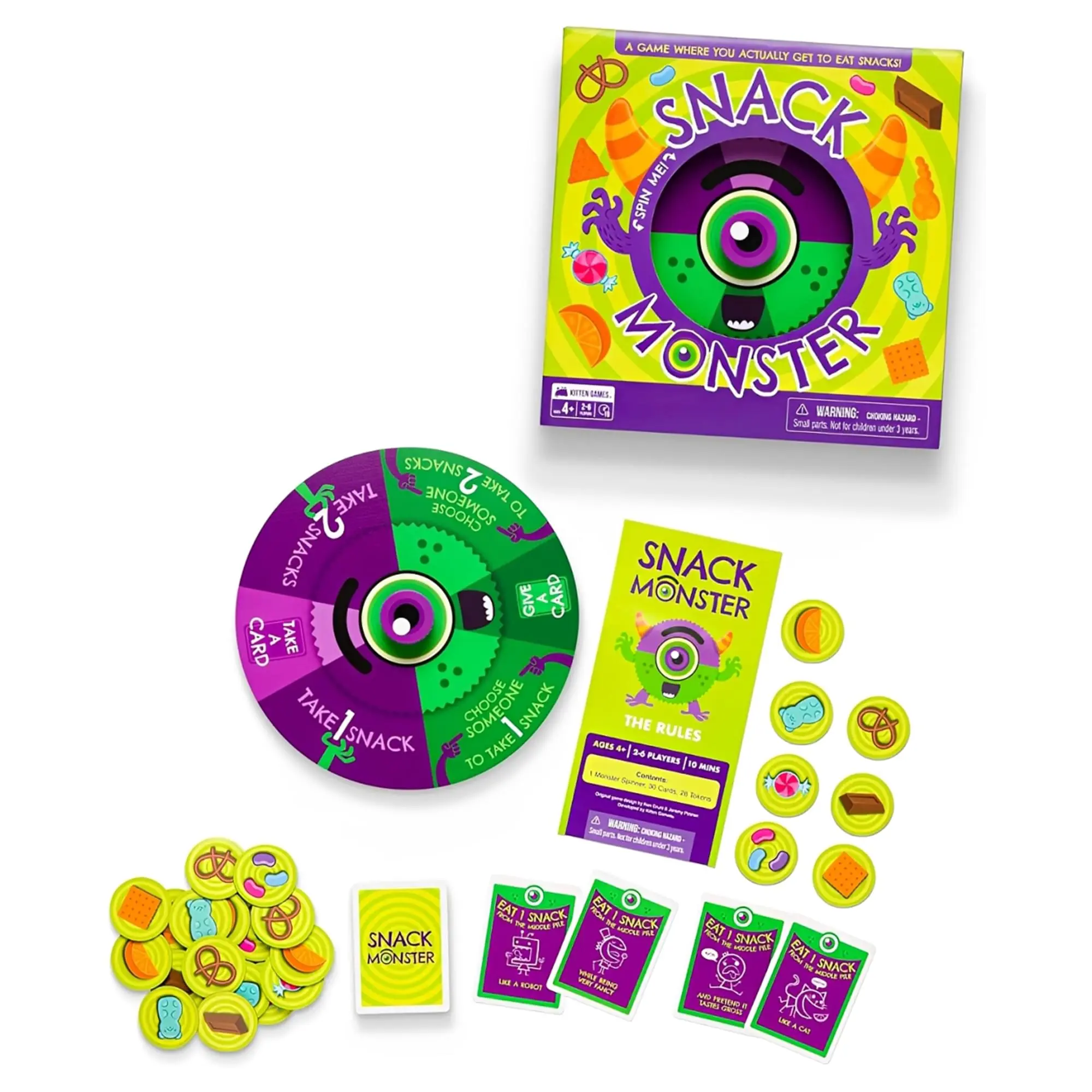 Exploding Kittens Kitten Games - Snack Monster