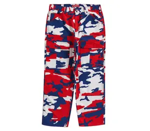 Supreme Double Knee Denim Utility Pant Red Camo