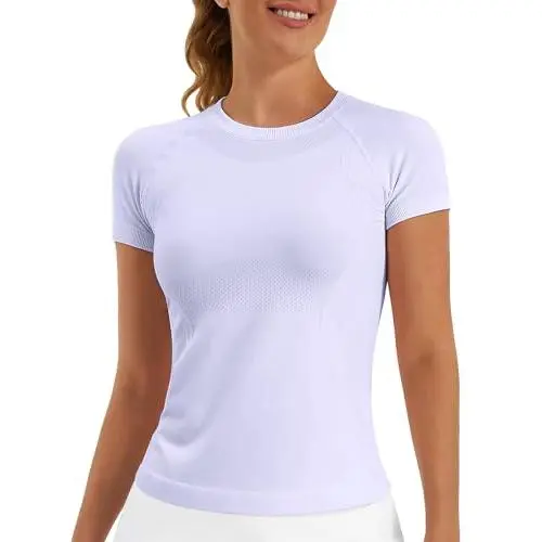 Short Sleeve light Purple