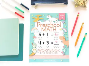 Preschool Math Workbook for Toddlers Ages 2-4: Beginner Math Preschool Learning Book with Number Tracing and Matching Activities for 2, 3 and 4 year olds and kindergarten prep