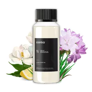 Scentia Flower-Woody Fragrance Oil Bottle - Floral, Citrus Floral Scent, Diffuser-Safe Fixative Blend, Multi-Size Home Freshener for Aroma Diffusers