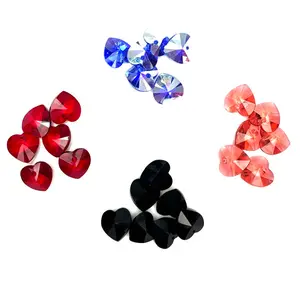 14mm Heart Crystals Limited Quantity