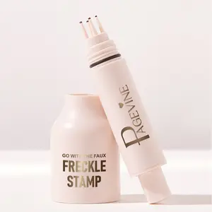 Freckle Stamp with Five Dots for Natural Dot Placement,for Quick drying, long lasting Realistic Makeup Looks,Quick Application Faux Freckles Pen,Makeup Products Tool for Women,Cosmetic