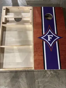 Scratch & Dent - Furman Paladins #2 Cornhole Boards