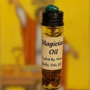 The Magician | Manifestation & Power Ritual Oil | Handcrafted by Moon.Sage.Love