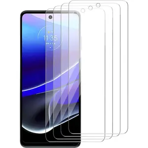 4 Pack Glass Screen Protector Compatible for   G Stylus 5G 2022 [Not for 2020/2021/2023] [9H Hardness]- Screen Tempered Glass, Easy Install [Case Friendly] 2.5D Edge