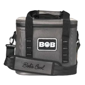 BOB THE COOLER CO - 14L "Sidekick" Portable Leak Proof Hopper Flip Soft Cooler for Lunch, Drink, Camping, Travel, Picnic, Beach Fits 20 12oz Cans