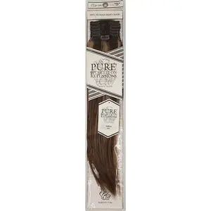 Hair Couture Remy Human Hair Clip-In Extensions - 9PC Straight 18" Wefts