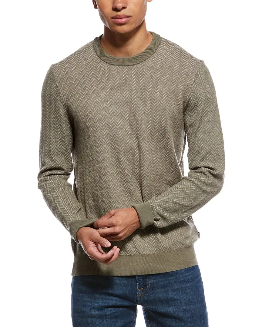 BOSS Hugo Boss Habito Wool-Blend Crewneck Sweater