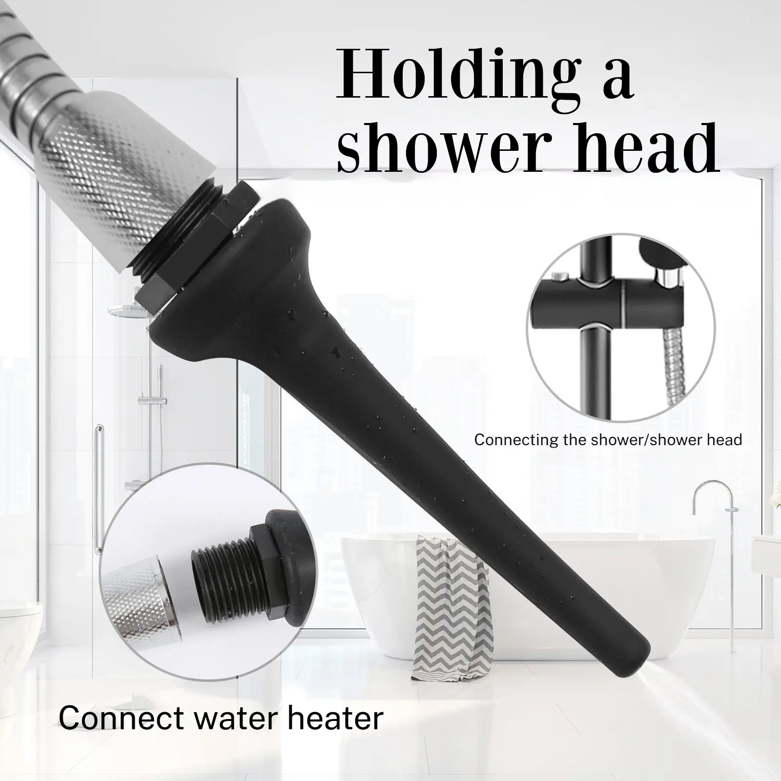Silicone Shower Head Set, Bathroom Accessories, Cleaning Tool, Small Handheld Sprayer, Single Outlet, Daily Care, Travel-Friendly, Shower Head Ensemble, Showerhead