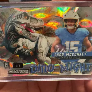 Ladd McConkey 1/1 Dino-Might RC