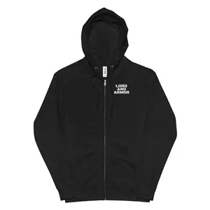 Just Jesus Unisex Fleece Zip Up Hoodie
