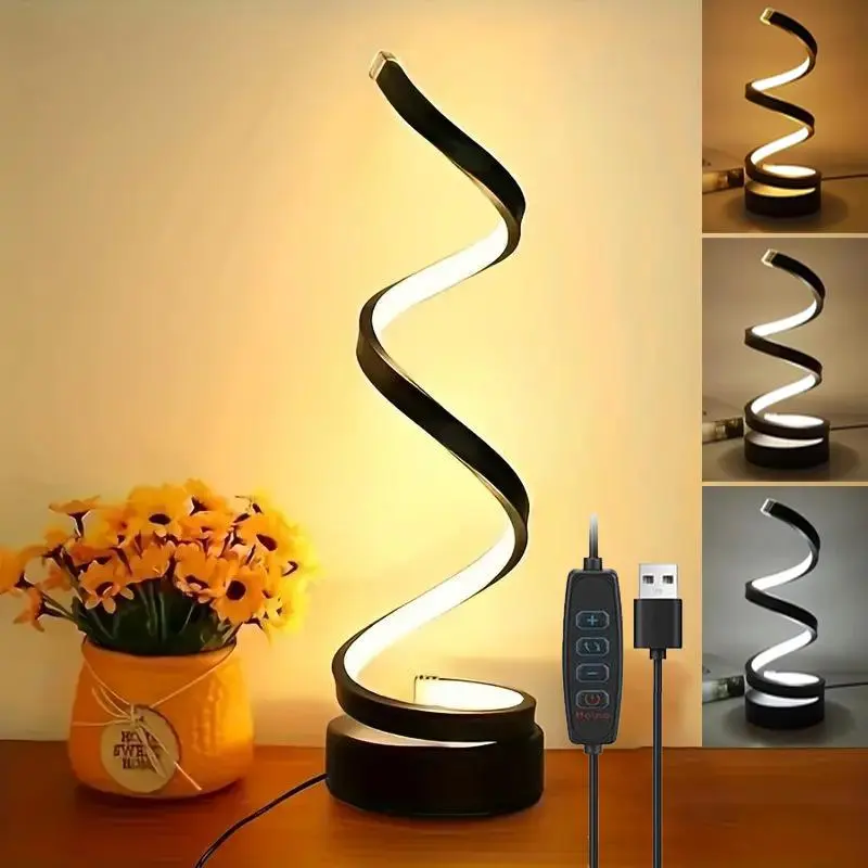 Classic Vintage Inspired Creative Desk Lamp 3 Color LED Table Lamp Touch Dimmable Nightstand Lamp for Bedroom Living Room Home Office Adjustable Lighting