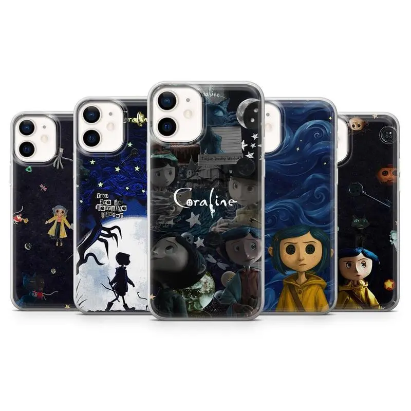 Coraline Phone Case Halloween Cartoon Cover for iPhone, Christmas Gifts For Fans Men Women, Dual Layer Shock Absorbent Protective Cover For iPhone 17 16 15 14 13 12 11 Pro Max, Aesthetic Luxury Gift Idea - TikTok Shop Coraline Phone Case Halloween Cartoon Cover for iPhone, Christmas Gifts For Fans Men Women, Dual Layer Shock Absorbent Protective Cover For iPhone 17 16 15 14 13 12 11 Pro Max, Aesthetic Luxury Gift Idea - TikTok Shop