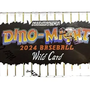 2024 Wild Card Dino-Might Baseball Trading Cards Hobby Box/Packs MLB BASEBALL SPORTS TRADING CARDS  *PAUL SKENES AUTO CHASE*