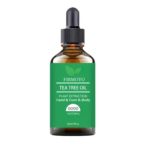 Tea Tree Essential Oil - Deeply Refined, 100% Natural Oil for Moisturizing Skin, Hair, Nails, and Aromatherapy, Unisex Massage Care