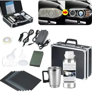 Atomizing Headlight Vapor Restoration Kit with 200ml Liquid for Scratch Repair, Yellowed, Haze, Oxidized, Cracked Headlights