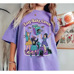 Easy Bake Coven Shirt Comfort Colors, 90s Horror Fan Shirt, Oversized Graphic Tshirt, Vintage Tshirts, Halloween Tshirt halloween shirt