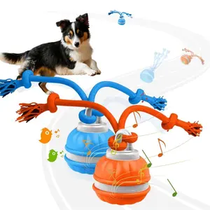 Interactive Dog Toys, Interactive Training Ball, Motion Activate Rolling Ball for Small Medium Large Dogs, Automatic Moving Toy, Interactive Dog Ball Stimulation Toy for Boredom Relief