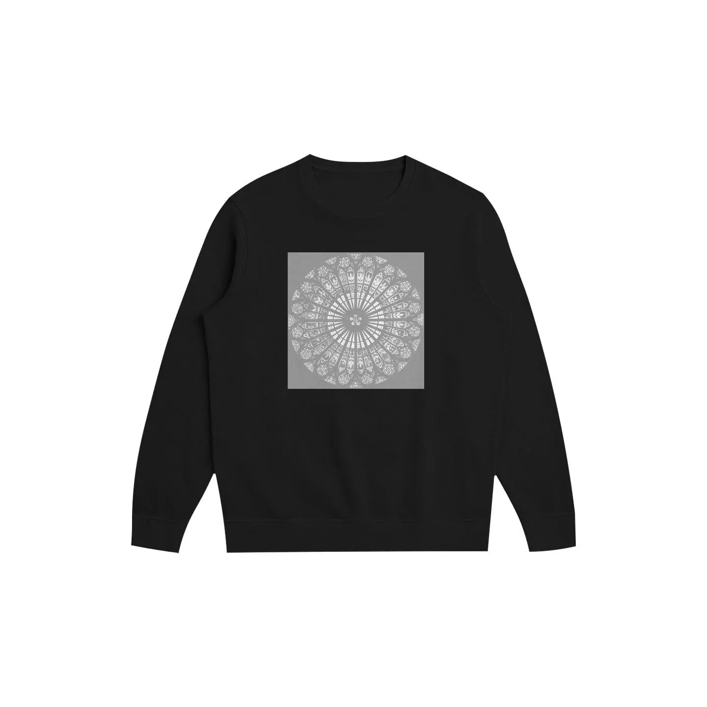 Men's Midweight 100% Organic Cotton French Terry Crew Neck Sweatshirt - All-Cotton, Eco-Conscious Menswear Casual Pullover Tops (Strasbourg Rose), All-Cotton Men's Sweatshirts, Eco-Conscious Men's Sweatshirts