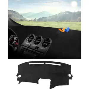 KDO  Dashboard Cover Mat Fit for 2007-2012 Nissan Altima Accessories Dash Cover Flannel Dash Mat Sunshade Glare UV Rays Protector