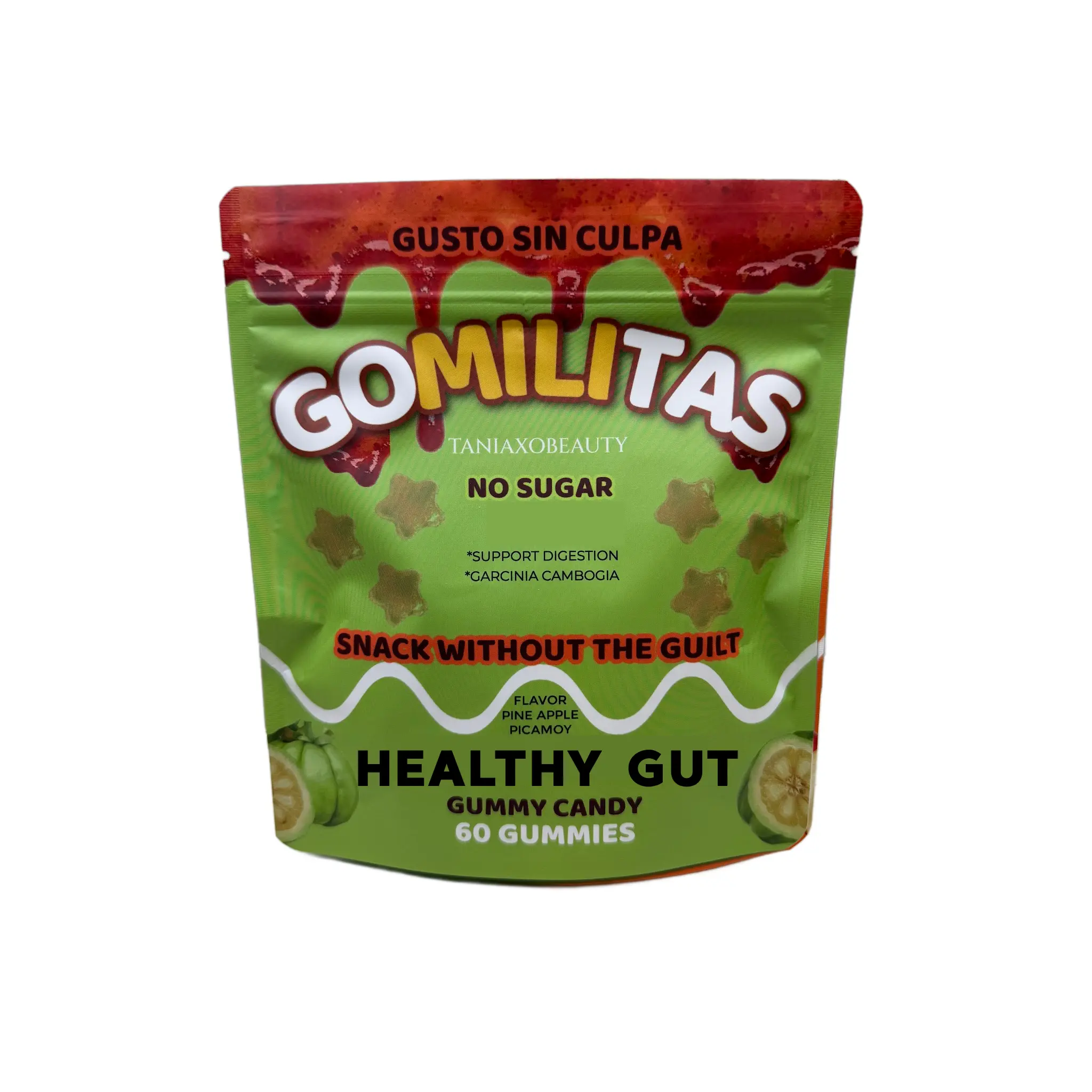 TANIAXO BEAUTY GOMILITAS GUMMIES HEALTHY GUT PICAMOY FLAVOR GUMMY WET GUMMIES