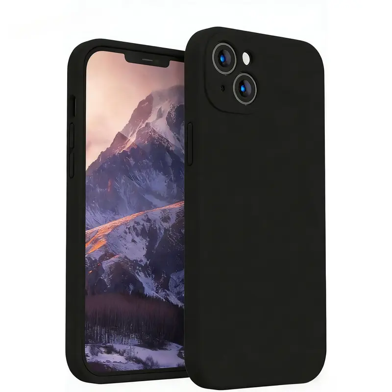 Soft TPU+Silicone Smartphone Casing Cover for iPhone 18,17,16,15,14,13,12,11 Pro Max,Plus,16e - Military Grade Drop-Proof Shockproof Protective Case, Scratch-Resistant Cute Aesthetic Design for Men's Mobile Phone Accessories