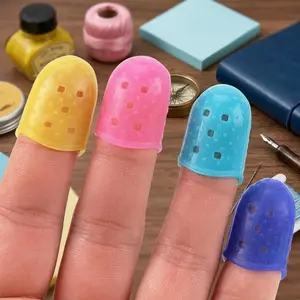 Professional Guitar Finger Protectors - Anti-Slip Breathable Silicone Guards for Practice, Sweatproof & Blister Prevention, Comfortable Hollow Design, Essential Music Accessory for Players