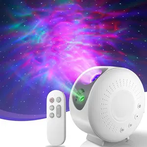 Galaxy Projector, Light Projector, Night Light Projector with Multiple Lighting Modes, Music Light Projector with Timer and Remote, for Adults, Bedroom, Home Theater, Christmas