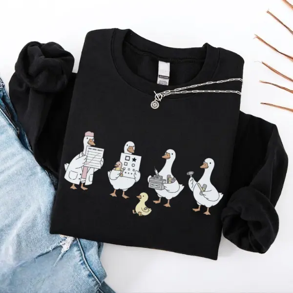 Funny Pediatric Nurse Goose T-Shirt, Sweatshirt and Hoodie - PICU NICU Gift