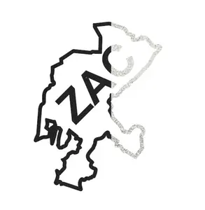 Mexican State Map Outline Zacatecas Vinyl Decal Sticker UV & Waterproof Bumper Window Laptop Automotive Water Bottle Gift accessories – BLACK REFLECTIVE 6"