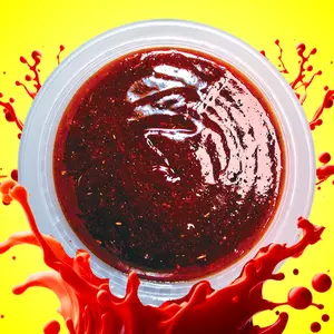 Pineapple Chamoy Dip 8oz Chamoy Paste - Rim Dip mexican candy | Chamoy Calavera spicy candy Pickles Snacks