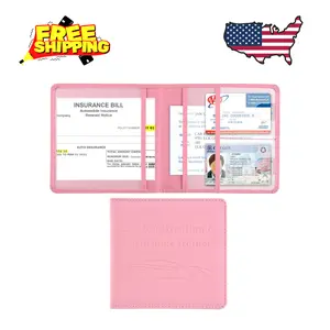 Car Registration and Insurance Holder, Vehicle Glove Box Car Organizer