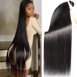 [Rovess Hair]14A Brazilian Straight Human Hair Bundles 18 20 22 Inch 100% Unprocessed Virgin Straight Weave 3 Bundles Deals Human Hair outdoorfun