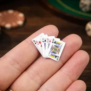 Portable Mini playing Cards Set, Pocket-Sized Waterproof Deck. Travel Poker, Collectible Blind Box Theme Cards. Dorm Camping Tabletop Game, Party icebreaker essential. compact durable cards for outdoor & Home Fun, Surprise Draw Collection.