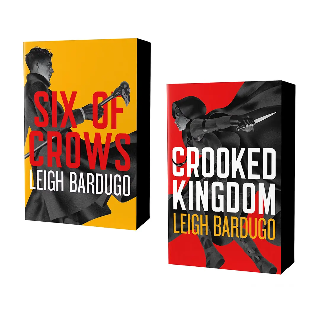 An exclusive bundle of Six of Crows: Dregs Edition and its sequel Crooked Kingdom: Dregs Edition, by #1 New York Times-bestselling author Leigh Bardugo, is now available for the first time on TikTok!