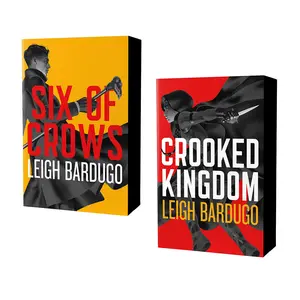 An exclusive bundle of Six of Crows: Dregs Edition and its sequel Crooked Kingdom: Dregs Edition, by #1 New York Times-bestselling author Leigh Bardugo, is now available for the first time on TikTok!