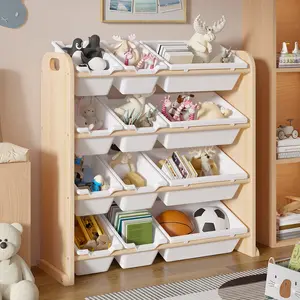 VECELO 4-Tier Snack Stand Versatile Counter Snack Shelves Pantry Storage Bin  Snack OrganizerCandy Display Rack for Stores Kitchen Bathroom Livingroom