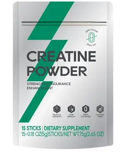 Glowleaf High Purity Creatine Powder Supplement for Sports Nutrition Boost Endurance Athletic Performance Muscle Power Training Effect Active Lifestyles Healthcare Bathroom