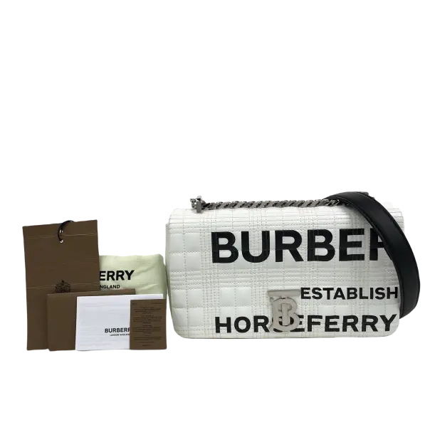 Pre-owned BURBERRY Patent Shoulder Bags 9.06'' R2179 Shoulder Bag C1363434411 0710 T5 Qiqi