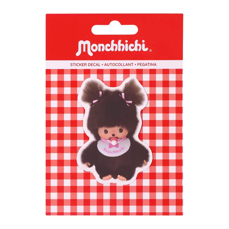 Monchhichi Bebichhichi Girl Sticker Decal