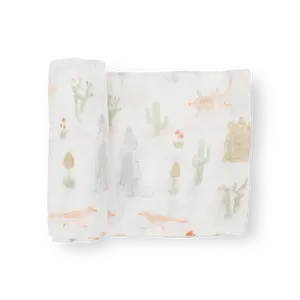 Cotton Muslin Swaddle Blanket - Desert Night