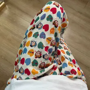 Women’s Soft Cotton Sleep Pants –Cute Prints- Double Gauze, Breathable, Loose & Comfy Homewear