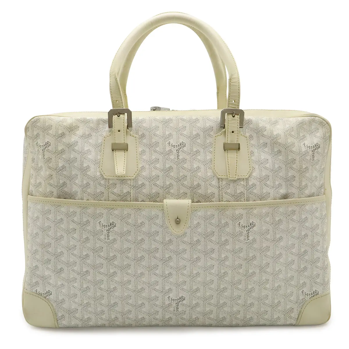 Pre-owned Goyard Canvas Tote Bags Ambassade MM Coated Briefcase