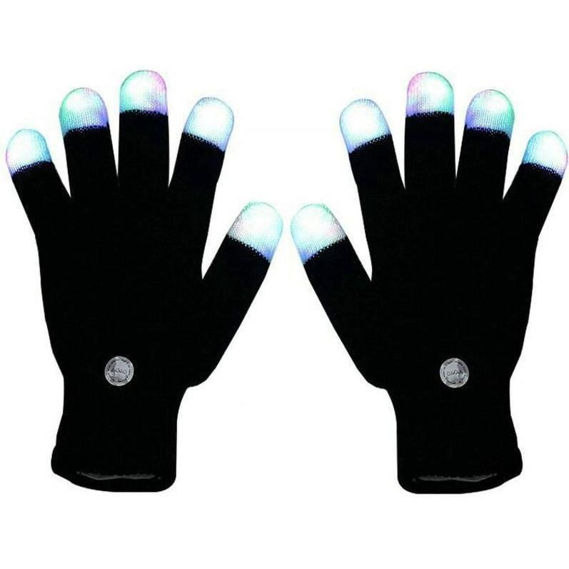 LED Light-Up Finger Gloves - Flashing Glow Rave Gloves, Perfect for Parties, Concerts & Nighttime Fun LED Light-Up Finger Gloves - Flashing Glow Rave Gloves, Perfect for Parties, Concerts & Nighttime Fun